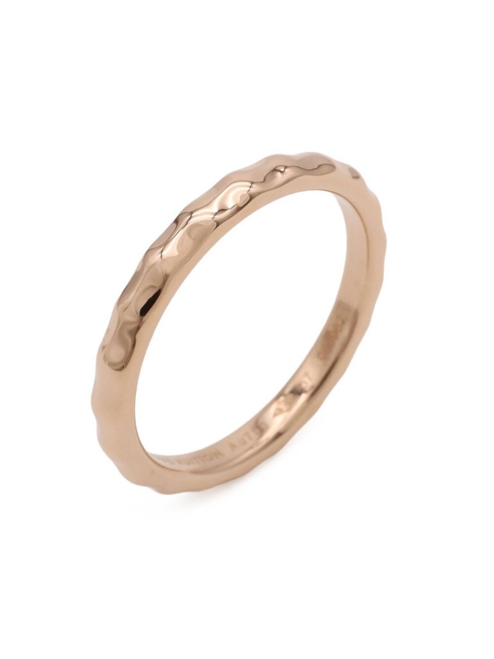 Louis Vuitton Alliance Monogram Infini Ring 18k Pink Gold 57 Issue